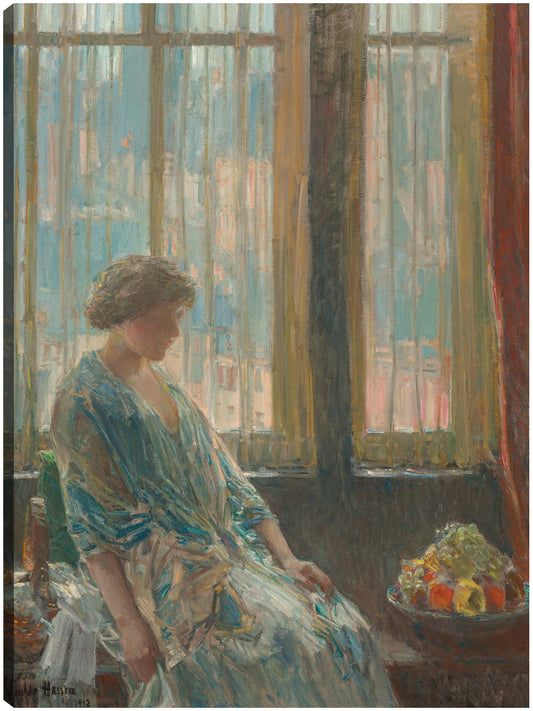 La ventana de Nueva York - Childe Hassam