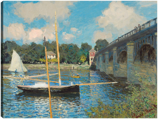 El puente de Argenteuil - Claude Monet