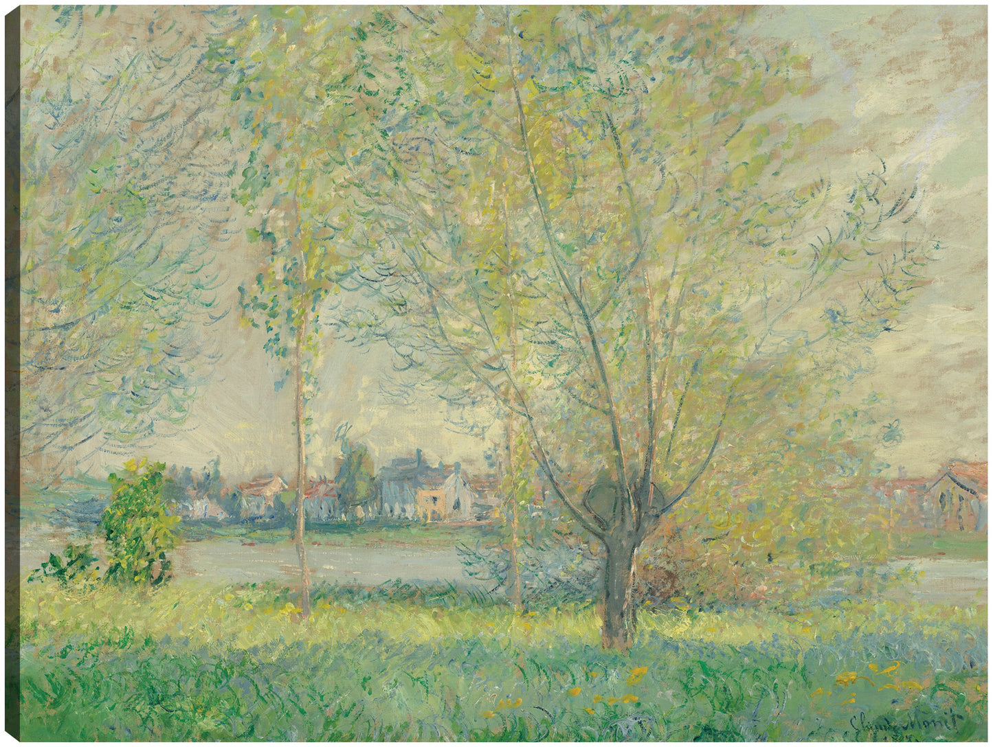 Los sauces - Claude Monet