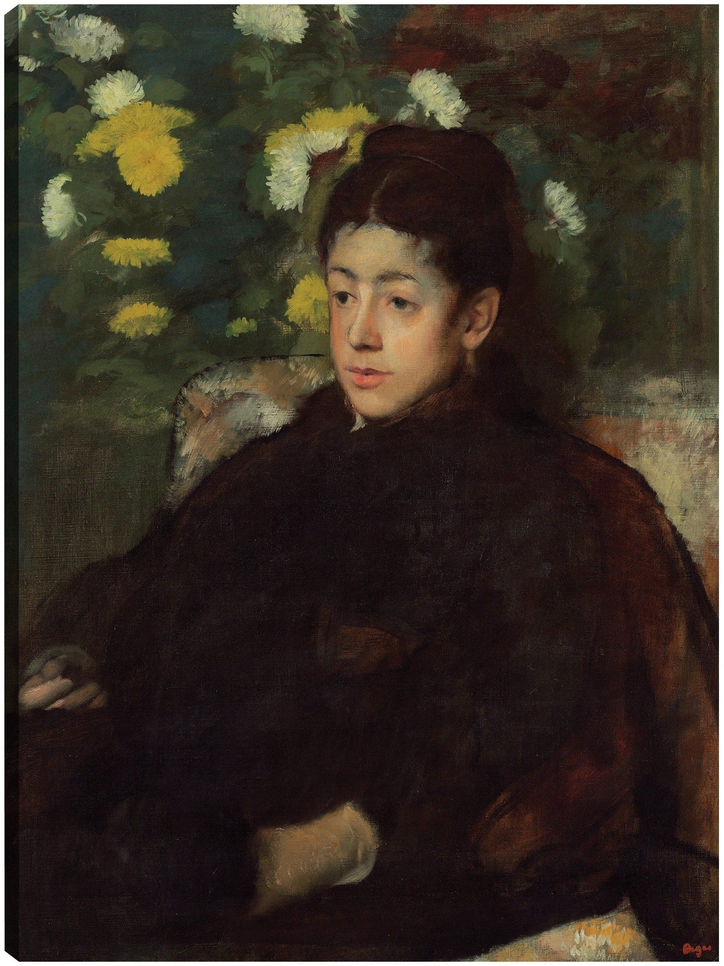 Señorita Malot - Edgar Degas
