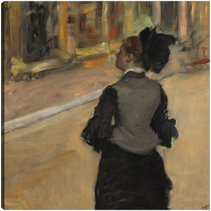 Mujer vista desde atrás - Edgar Degas
