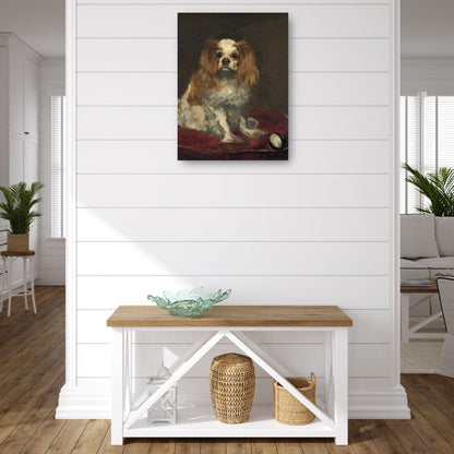 Un rey charles spaniel - Edouard Manet