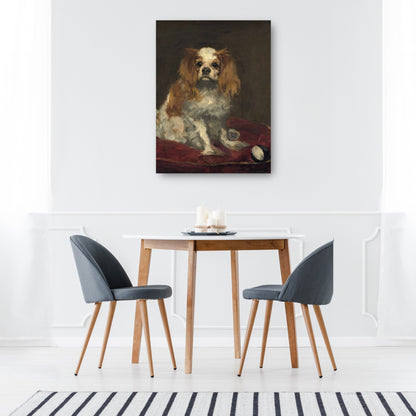Un rey charles spaniel - Edouard Manet