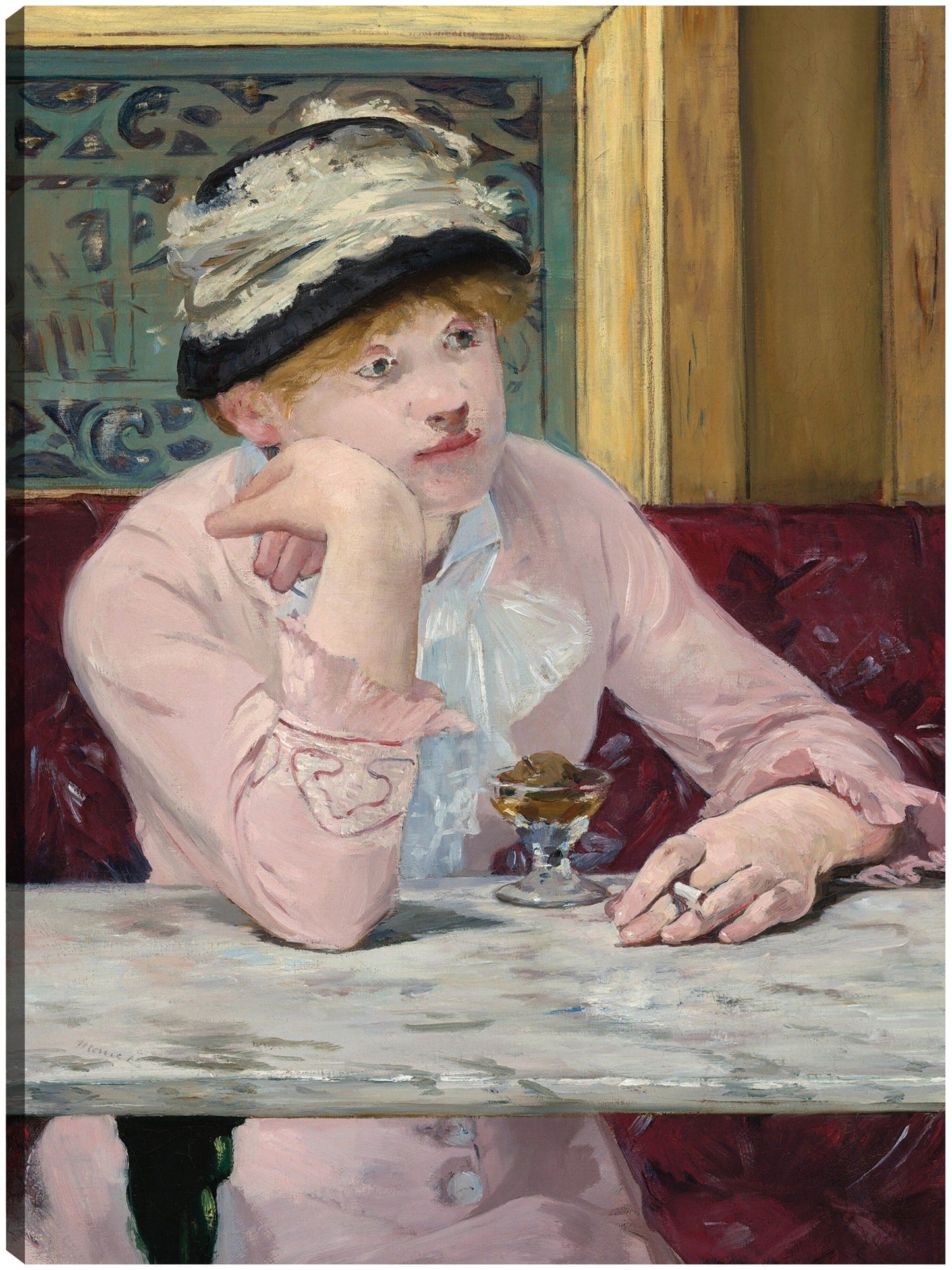 Brandy de ciruelas - Edouard Manet