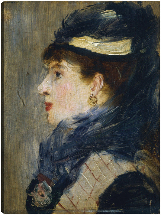 Retrato de una dama - Edouard Manet