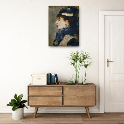 Retrato de una dama - Edouard Manet