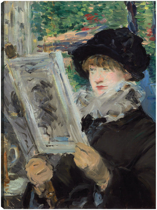 Mujer leyendo - Edouard Manet