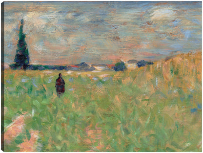 Un paisaje de verano - Georges Seurat