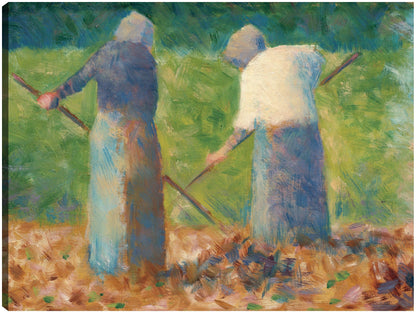 Henificadores en Montfermeil - Georges Seurat