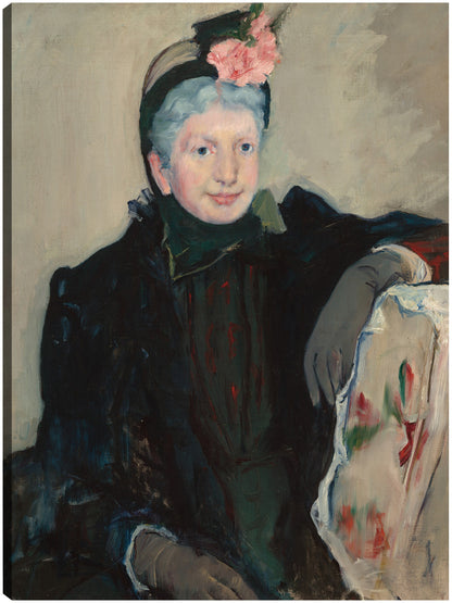Retrato de una anciana - Mary Cassatt