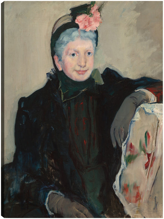 Retrato de una anciana - Mary Cassatt