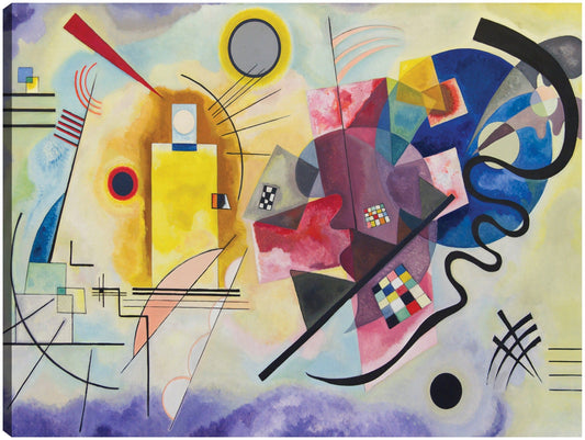 Gelb - Rot - Blau (amarillo-rojo-azul), 1925 - Wassily Kandinsky