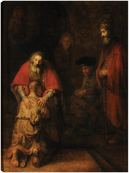 El regreso del hijo pródigo - Rembrandt Harmensz van Rijn
