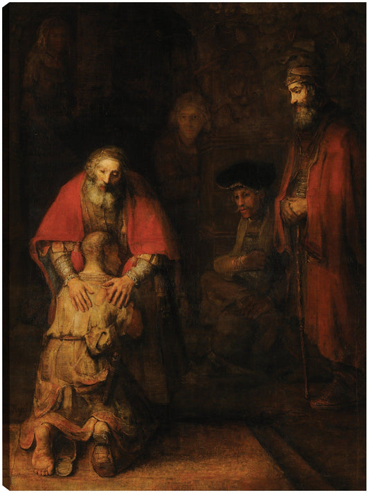 El regreso del hijo pródigo - Rembrandt Harmensz van Rijn