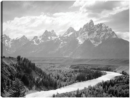 Montañas Tetons - Río Snake - Ansel Adams