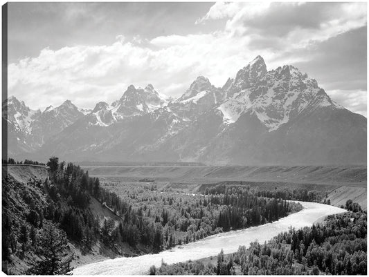 Montañas Tetons - Río Snake - Ansel Adams