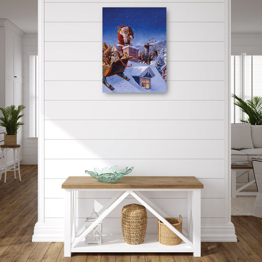 Un trineo lleno de juguetes - Ruth Sanderson