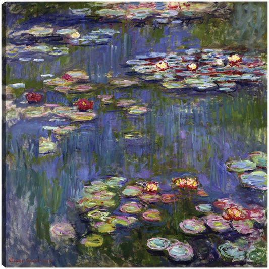 Lirios de agua 1916 - Claude Monet
