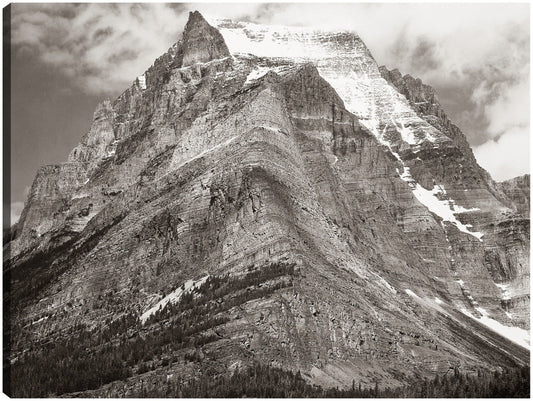 Montaña Going-to-the-Sun, Parque Nacional Glacier, Montana - Ansel Adams