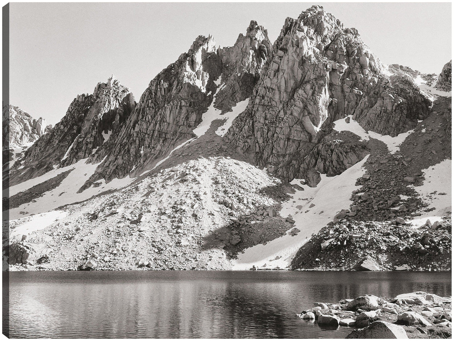 Pináculos de Kearsarge, Cañón del río Kings, California - Ansel Adams