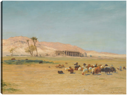 Paisaje egipcio - Joseph Farquharson