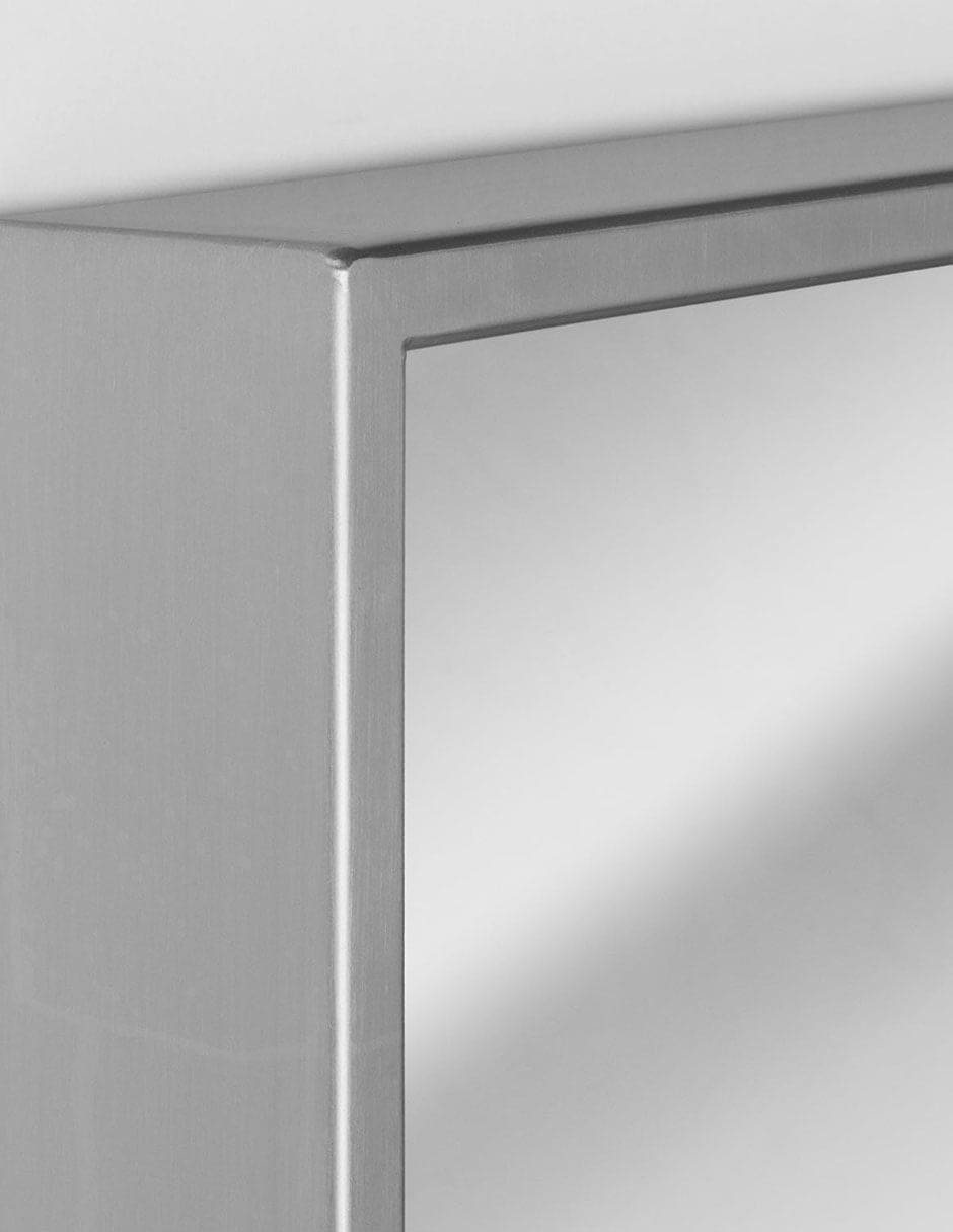 Espejo decorativo para baño rectangular
