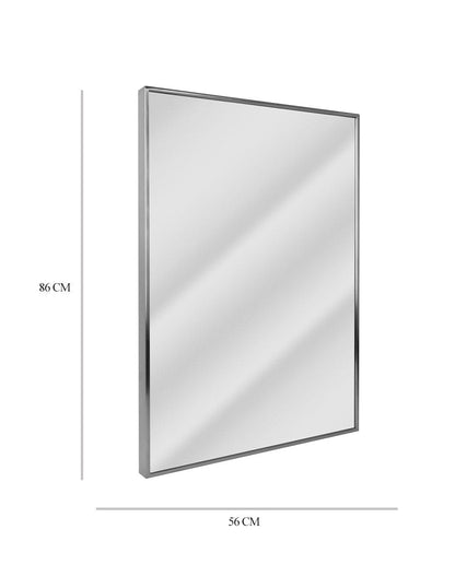 Espejo decorativo para baño rectangular