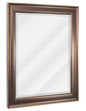 Espejo decorativo con marco aceitado en bronce y cobre