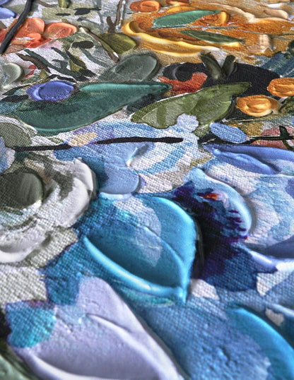 Exhibición En El Mercado De Flores - Carol Robinson