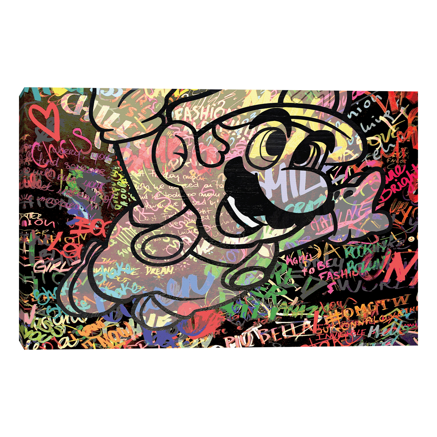 Cartoon Mario Graffiti - The Pop Art Factory