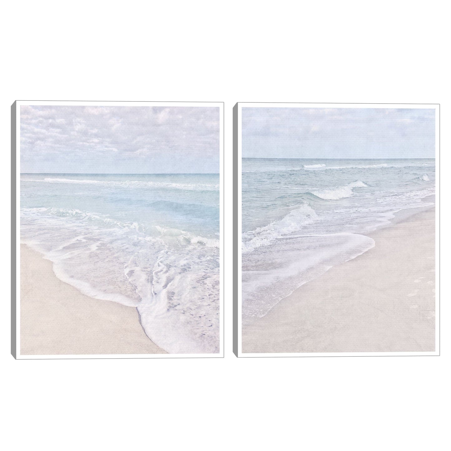 Olas blanqueadas por el sol en la playa - Christine Zalewski