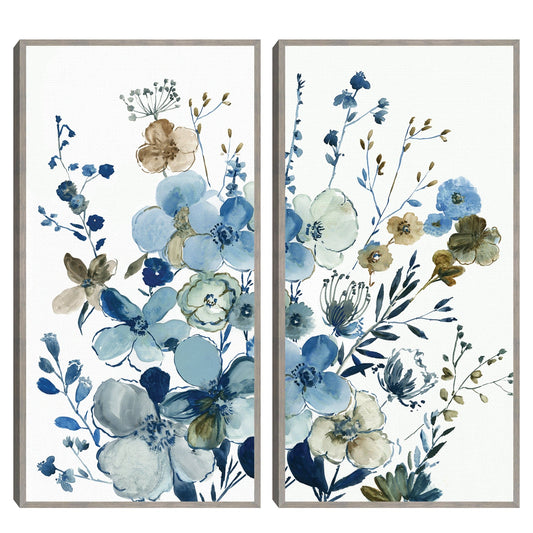 Jardin de flores azules I - Asia Jensen