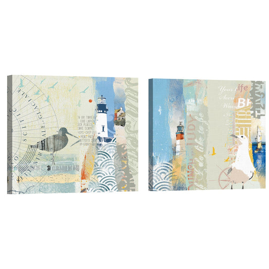 Reloj costal collage - Ken Hurd