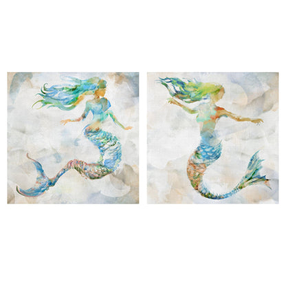 Sirena de acuarela I - Studio Arts