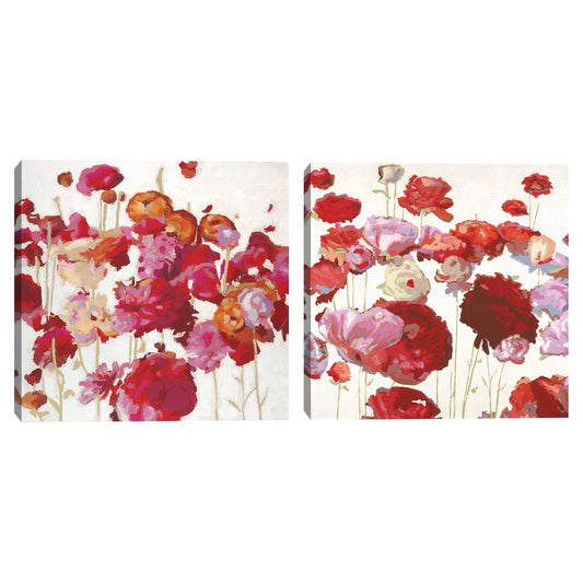 Sueño floral rojo - Randy Hibberd