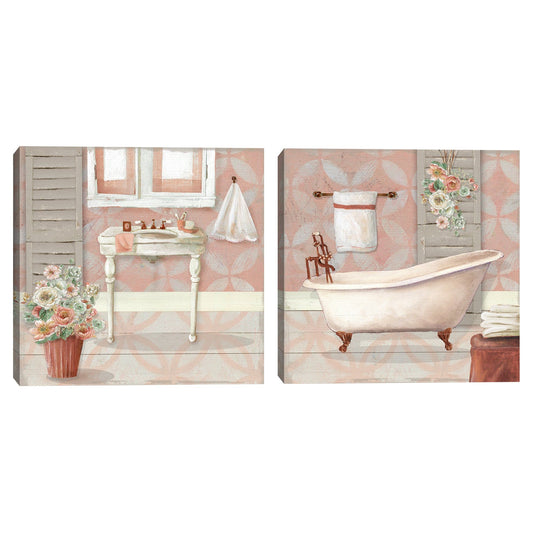 Lavabo de baño ruborizado II - Carol Robinson