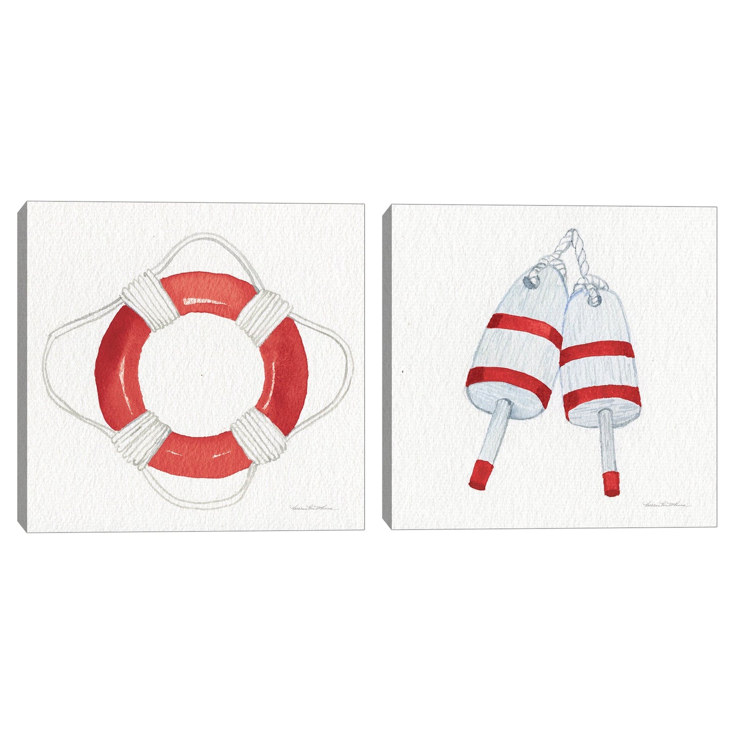 Icono costero I Rojo - Kathleen Parr McKenna