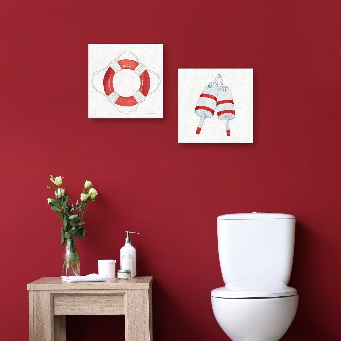 Icono costero I Rojo - Kathleen Parr McKenna