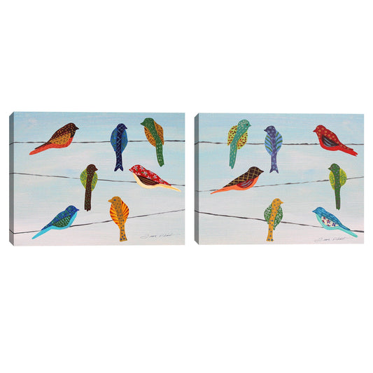 Pajaros en alambres - Jean Plout