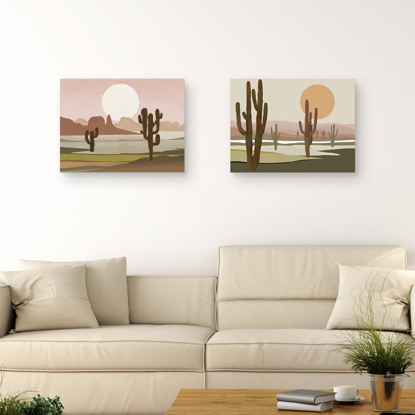 Paisaje lunar del desierto II - Studio Arts