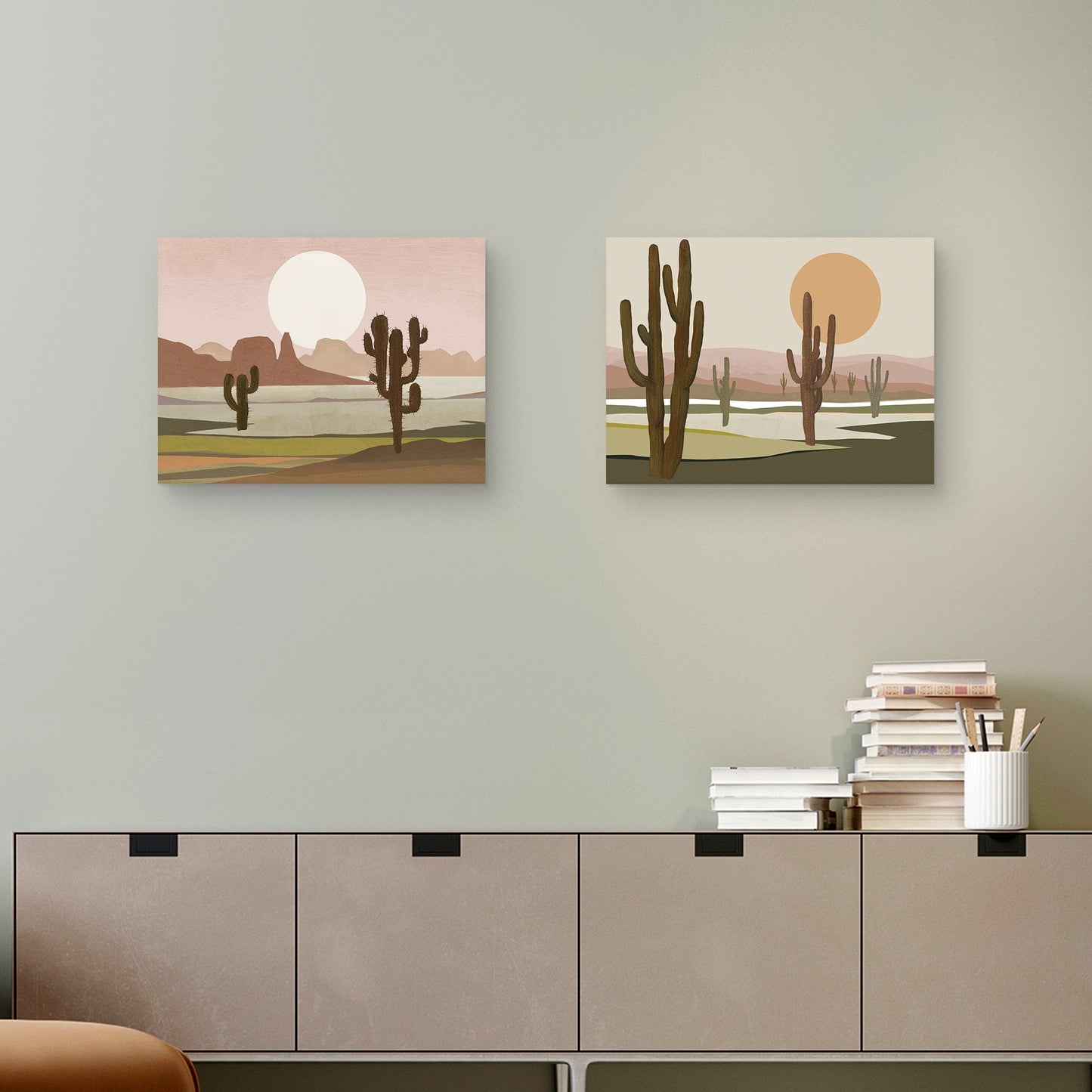 Paisaje lunar del desierto II - Studio Arts