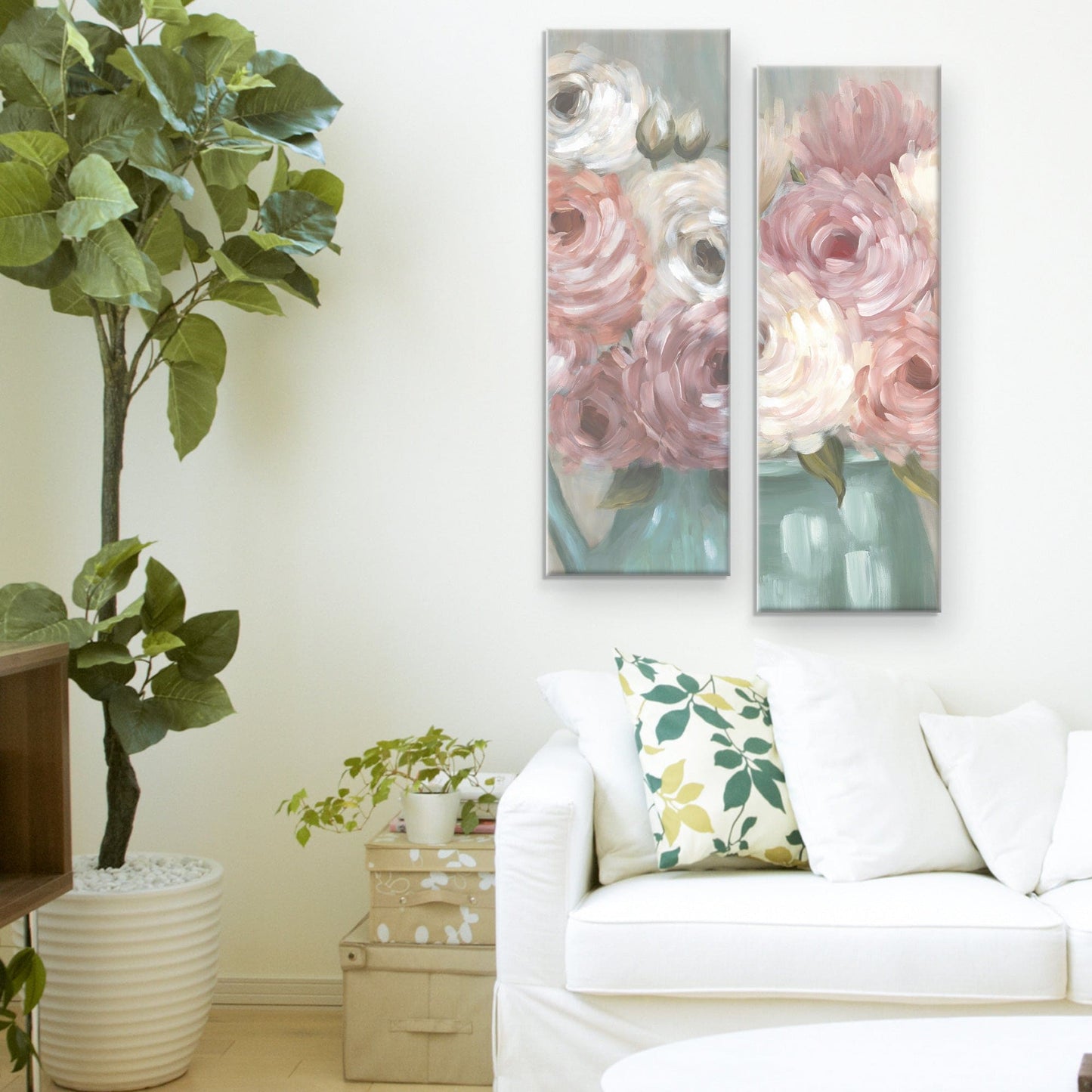 Peonías de primavera - Willowbrook Fine Art