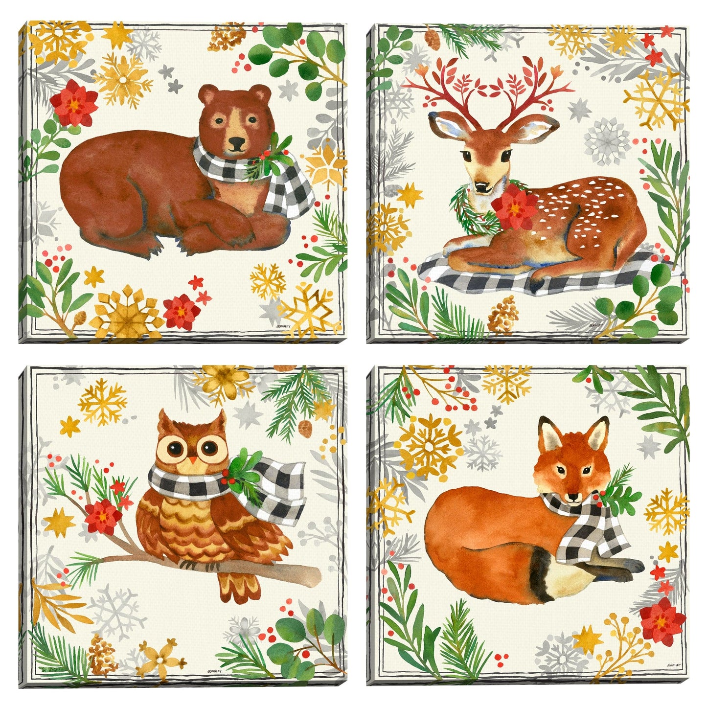Oso de bichos acogedores - Jennifer Brinley