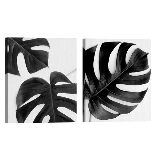 Monstera duo negro - Irene Suchocki