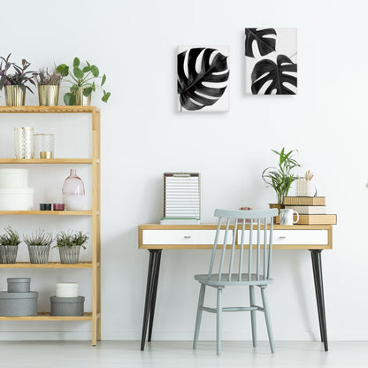Monstera duo negro - Irene Suchocki