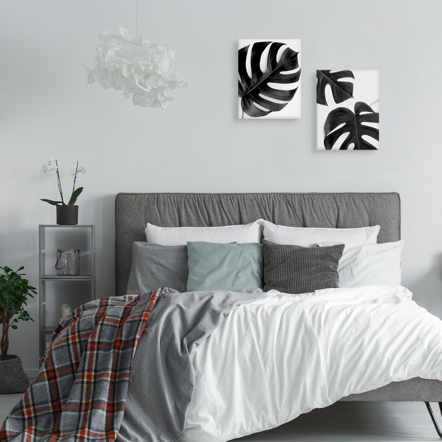 Monstera duo negro - Irene Suchocki