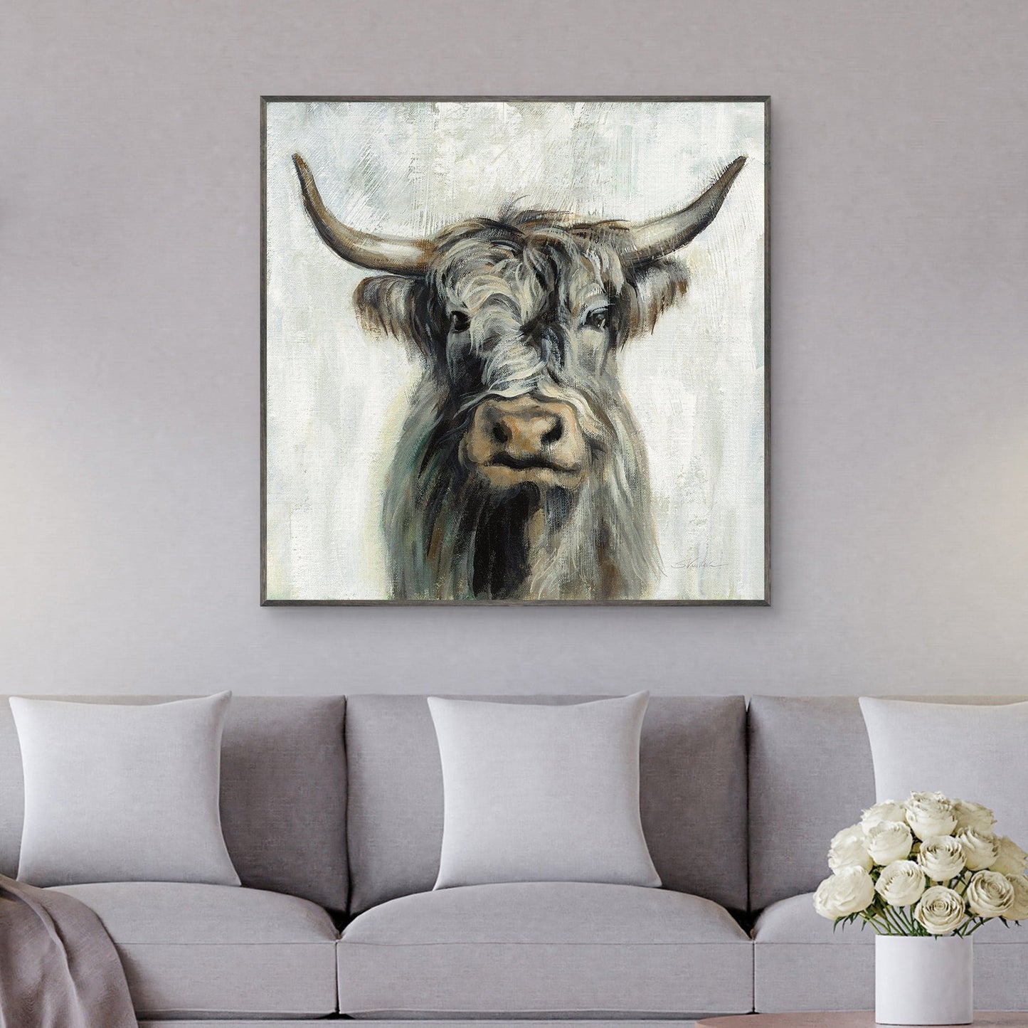 Vaca de las tierras altas - Silvia Vassileva