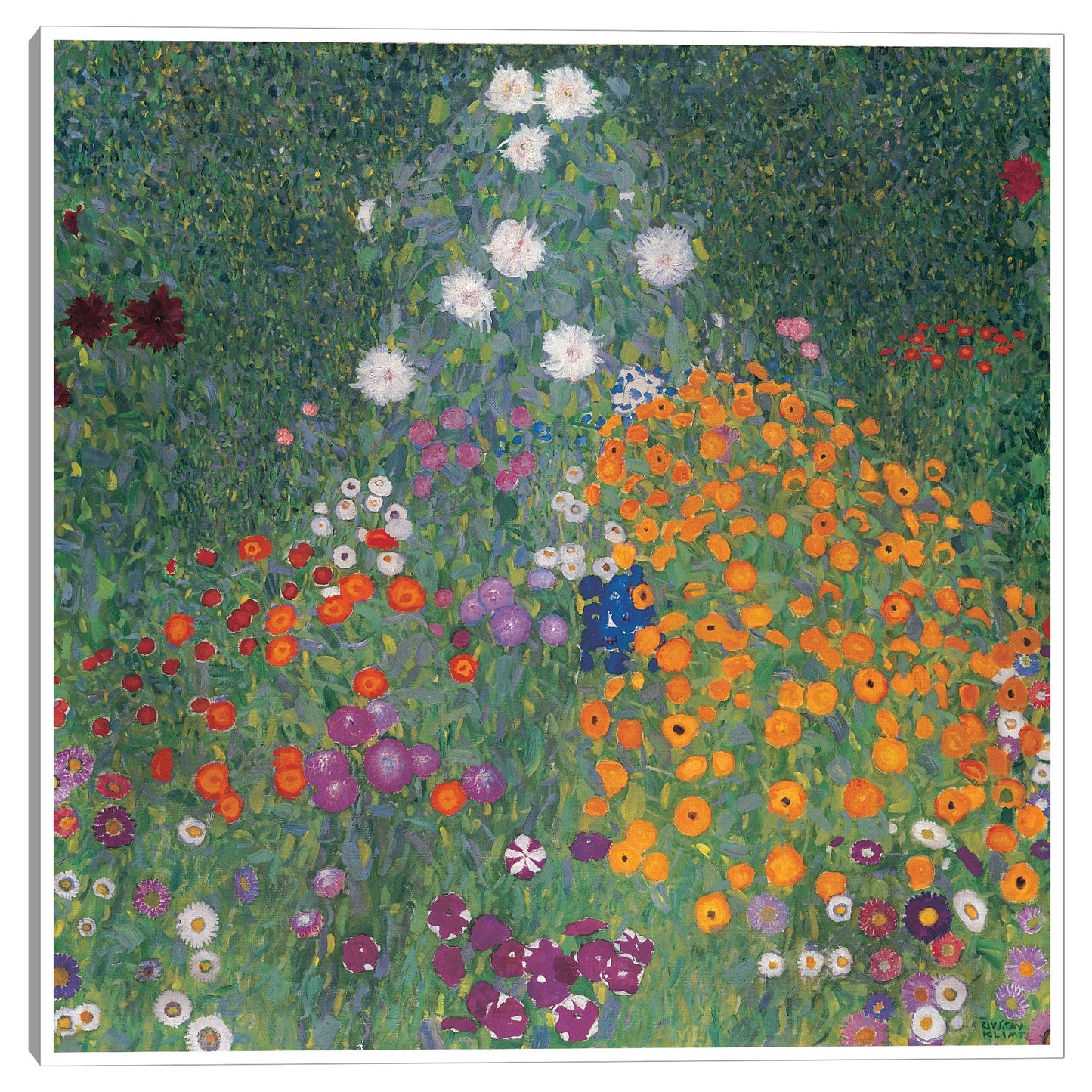 Jardín florido - Gustav Klimt
