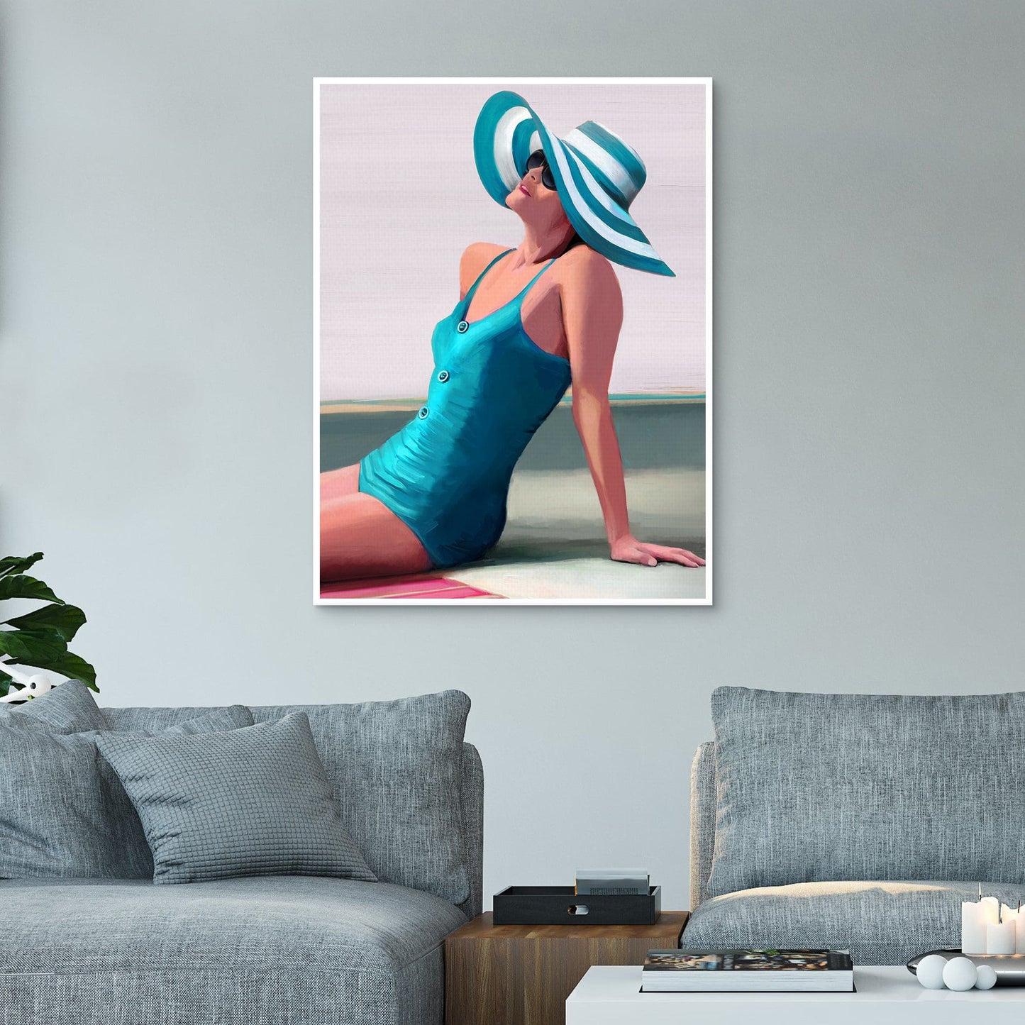 Chicas de playa retro II - Studio Arts
