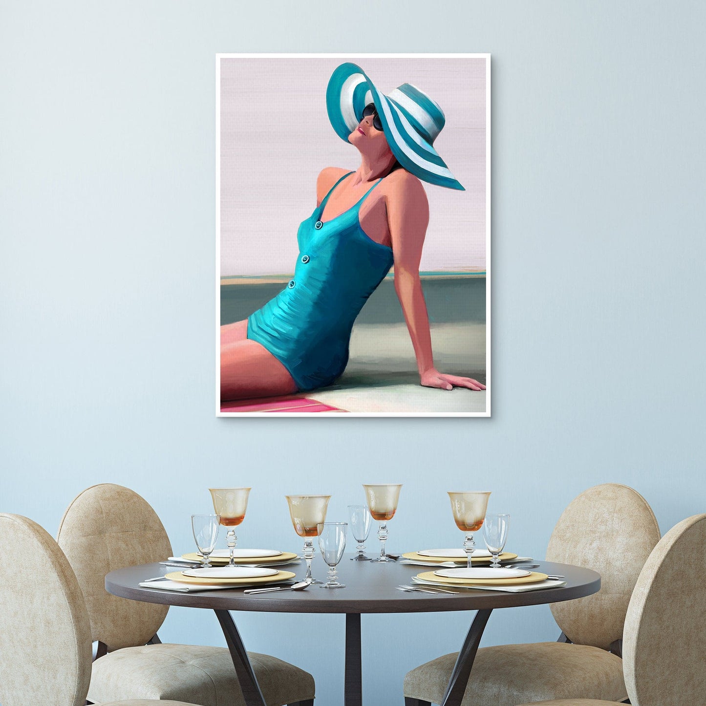 Chicas de playa retro II - Studio Arts
